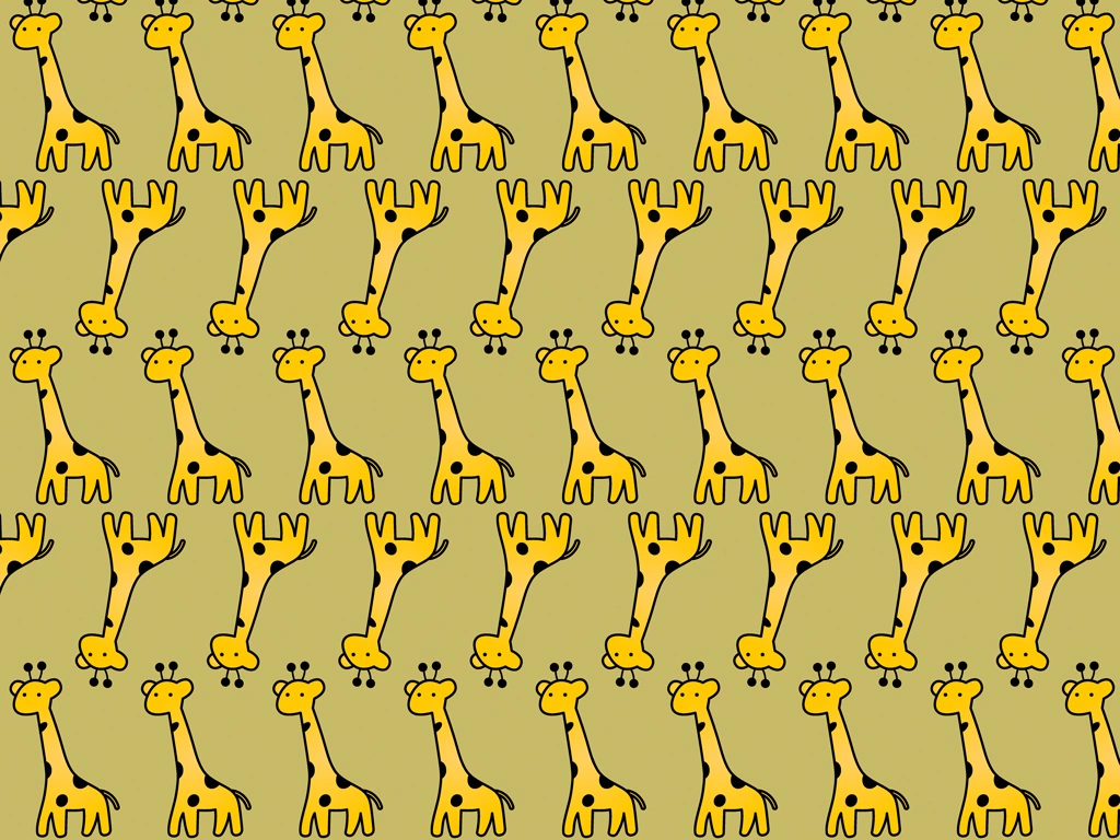 Set of 6 Giraffe Pattern Background Illustrations and Vectors | Khaki