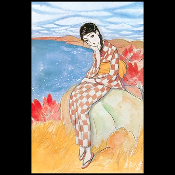 Autumn Lakeside by Sudō Shigeru (1935)