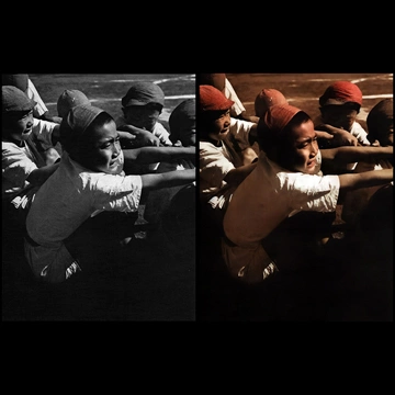 Tug of War by Hideo Watanabe (1949)