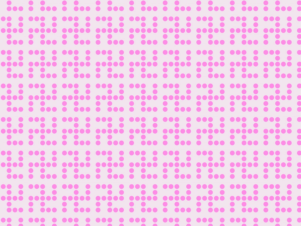 6種類のドットの卍柄背景のイラストとベクター | ピンク色