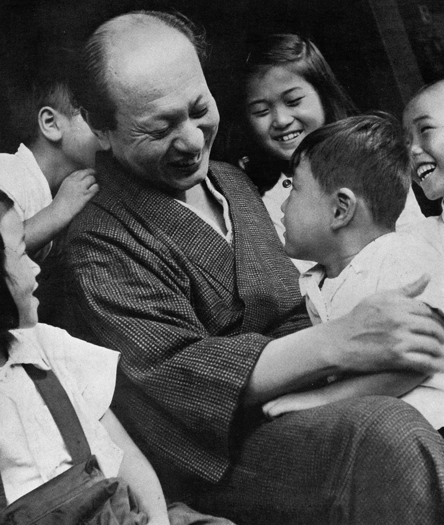 Portrait of Kyuichi Tokuda Communist Leader by Shigeru Tamura | from ARS Camera Annual 1950