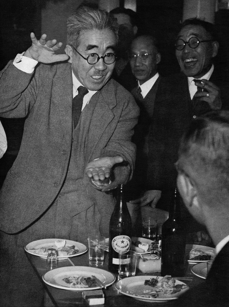 「辰野隆」 林忠彦 | アルス写真年鑑 1950より