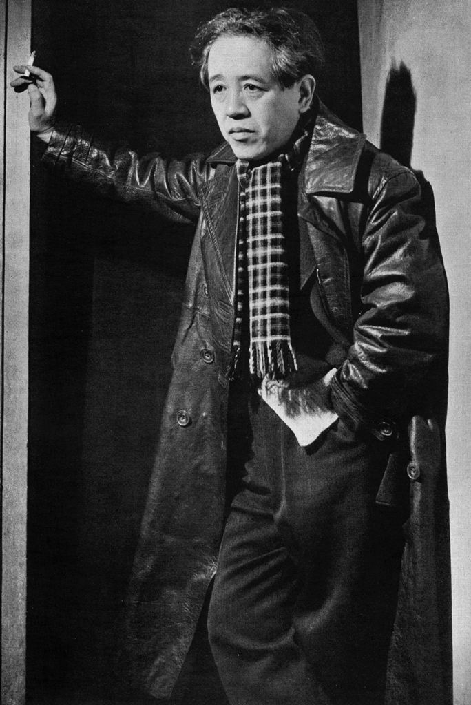 「木村伊兵衛氏像」 濱谷浩 (1949年) | アルス写真年鑑 1950より