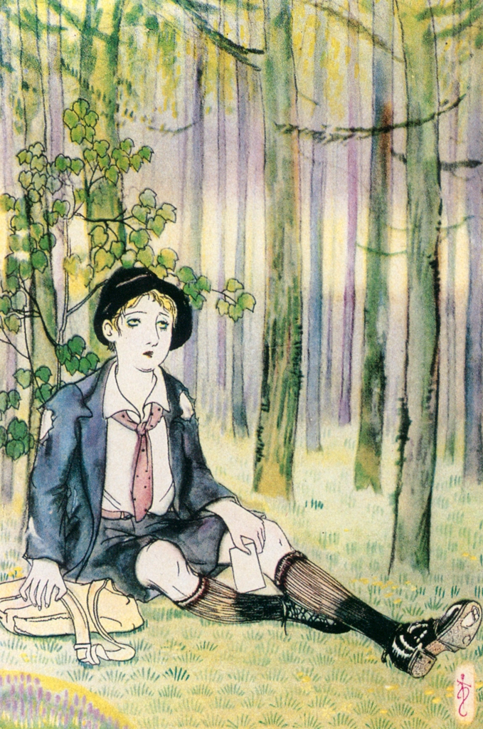 「母を尋ねて三千里」 須藤しげる （1929年） | 須藤しげる抒情画集より