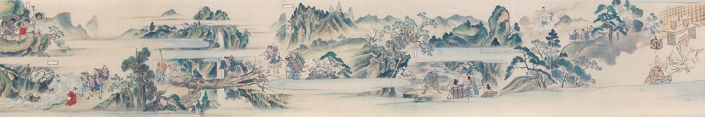 「大井山図」 河鍋暁斎 | 中 画鬼・暁斎 KYOSAI 幕末明治のスター絵師と弟子コンドルより