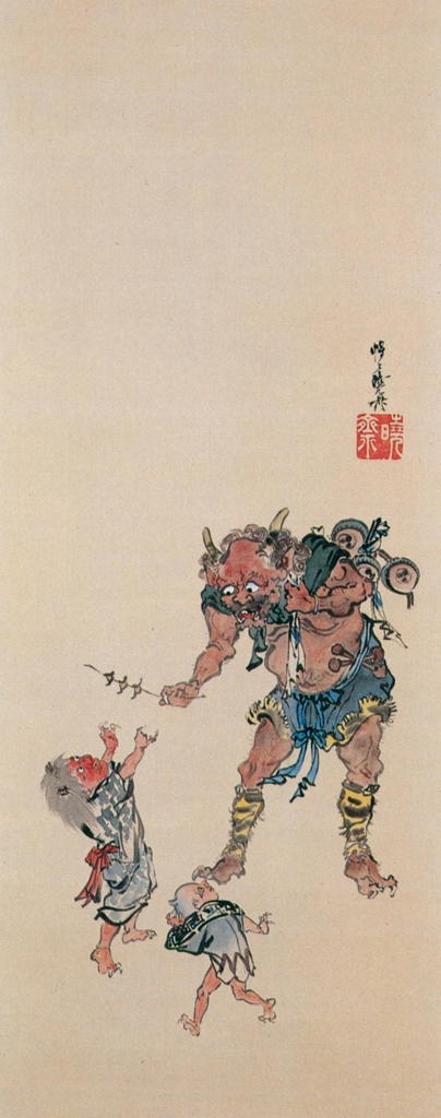 Entertainments Throughout the Year #6 by Kawanabe Kyōsai | from Ukiyo-e Masterpieces in European Collections: The British Museum I