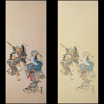 Entertainments Throughout the Year #7 by Kawanabe Kyōsai