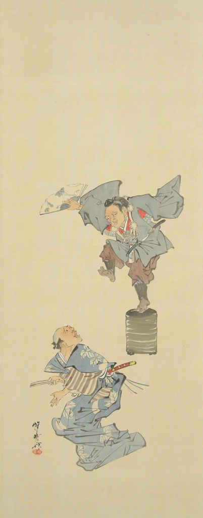 Entertainments Throughout the Year #8 by Kawanabe Kyōsai | from British Museum