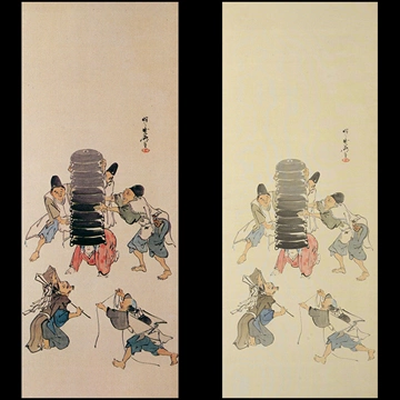 Entertainments Throughout the Year #9 by Kawanabe Kyōsai