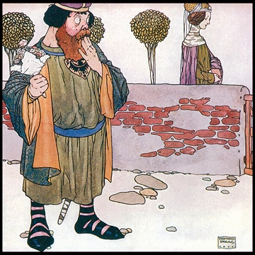 B was a burly burgrave by Edmund Dulac