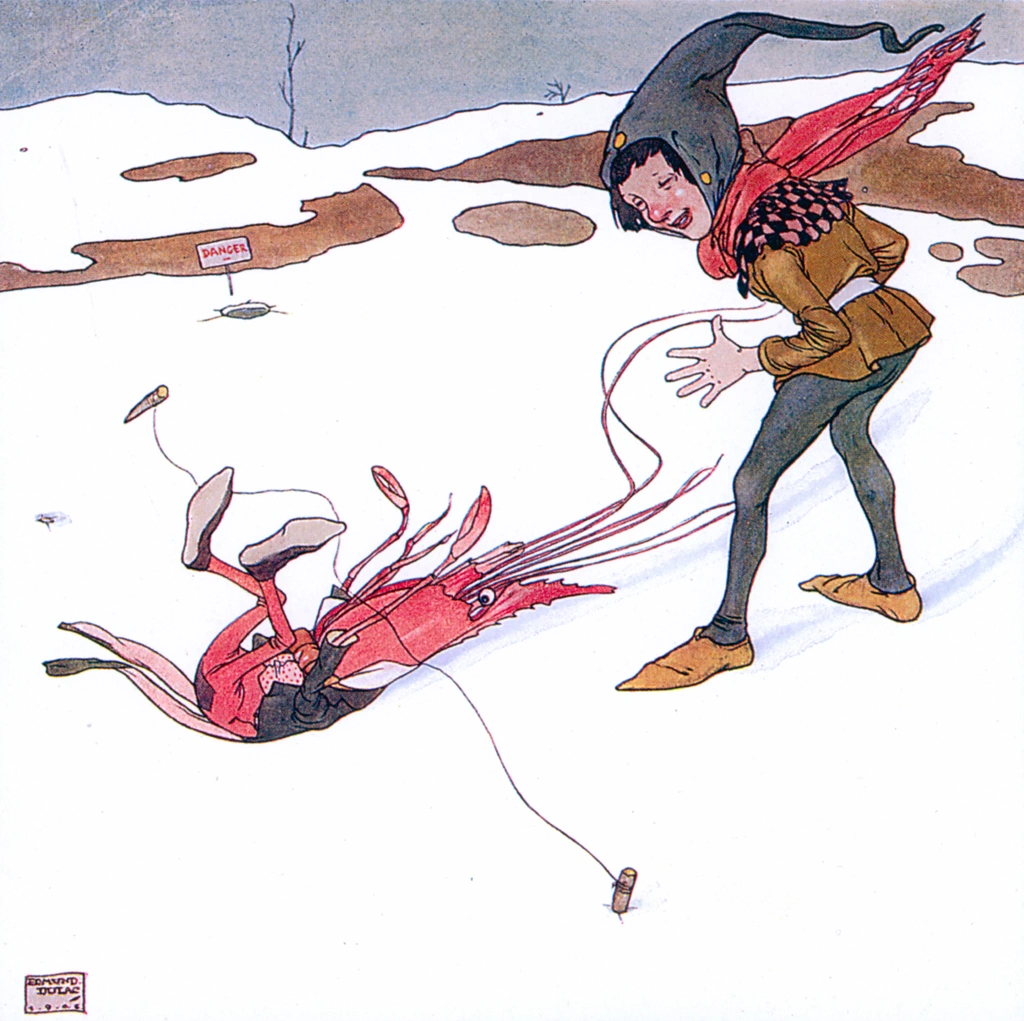 I was an impudent imp by Edmund Dulac | from Lyrics Pathetic & Humorous from A to Z
