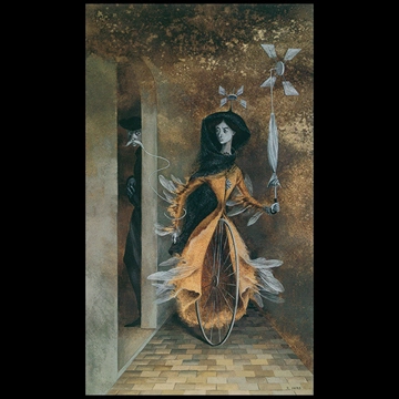 Caminos tortuosos by Remedios Varo (1957)