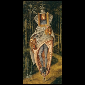 Vagabundo by Remedios Varo (1957)