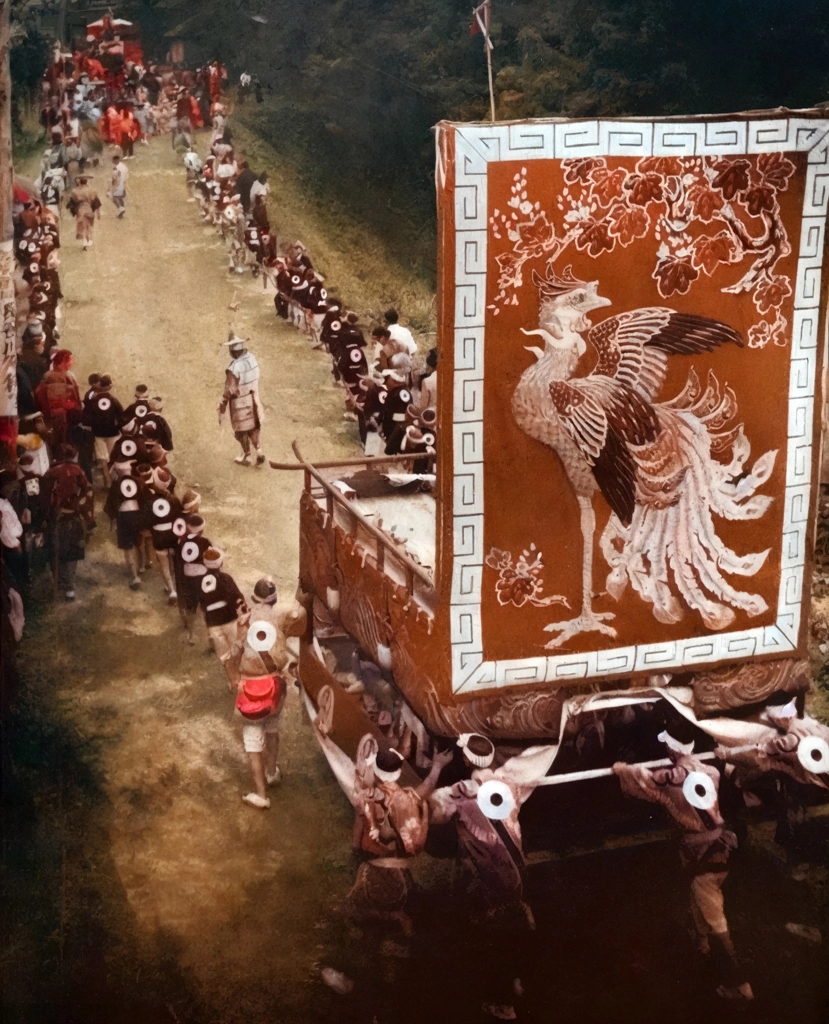 「津軽の秋祭」 工藤秀穂 (1949年) | AIカラー化