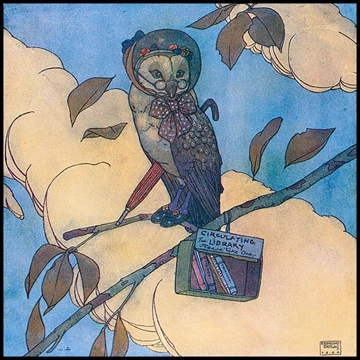 O was an obstinate owl by Edmund Dulac