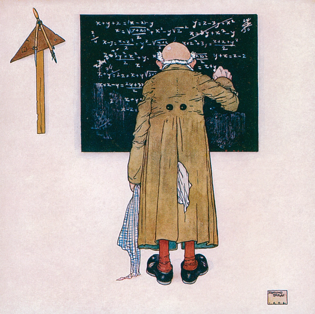 If there is anything to be said In a verse about X, Y and Z, by Edmund Dulac | from Lyrics Pathetic & Humorous from A to Z