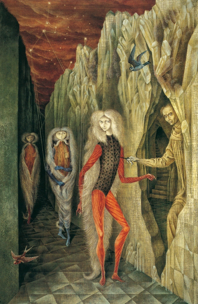 Retrato del Doctor Ignacio Chávez by Remedios Varo (1957) | from Remedios Varo Exhibition Catalog 1999