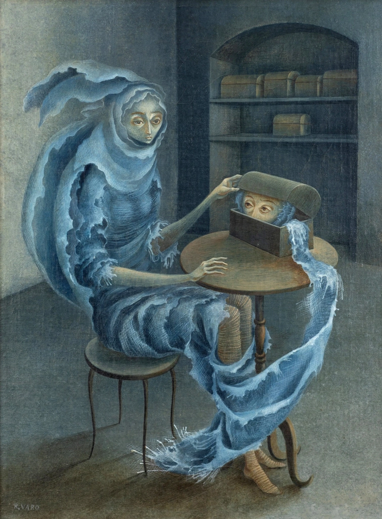 Encuentro by Remedios Varo (1959) | from Remedios Varo Encuentros