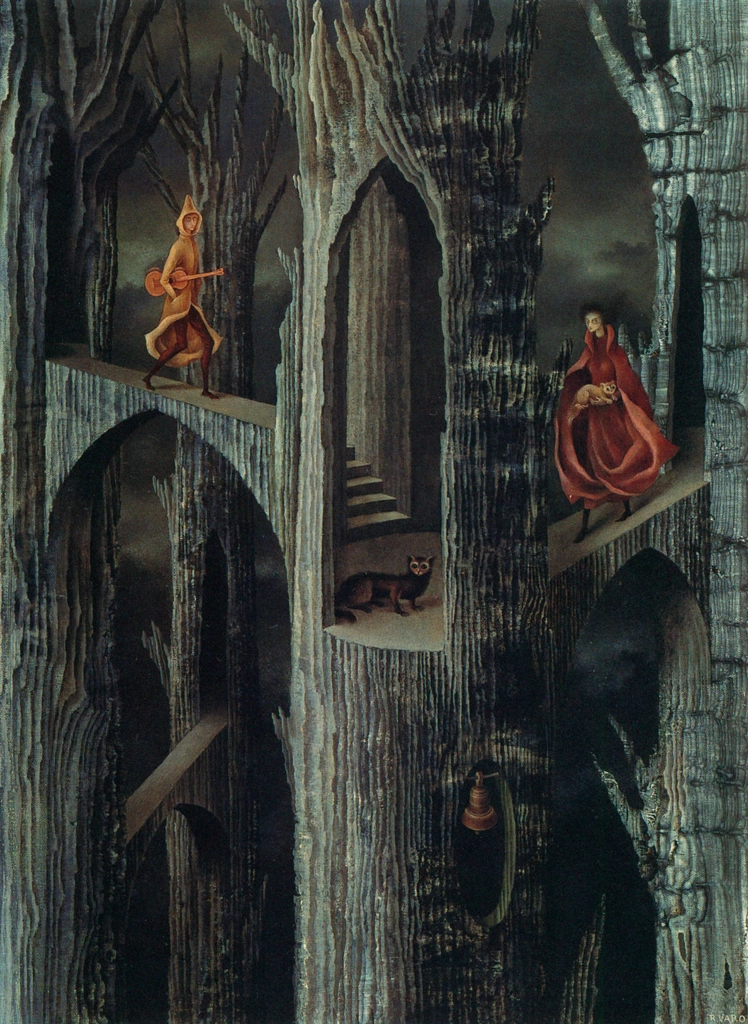 「植物建築」 レメディオス・バロ （1962年） | レメディオス・バロ展 1999年より
