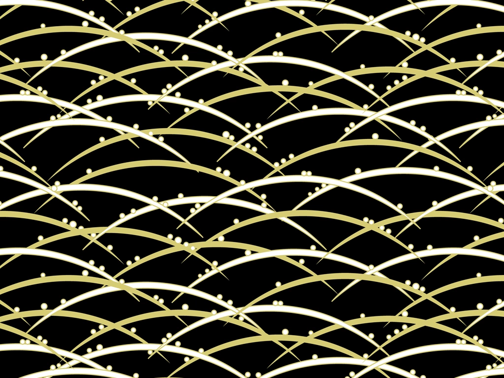 Set of 5 Seamless Silver Grass Pattern Background Illustrations and Vectors | Gold, White and Black