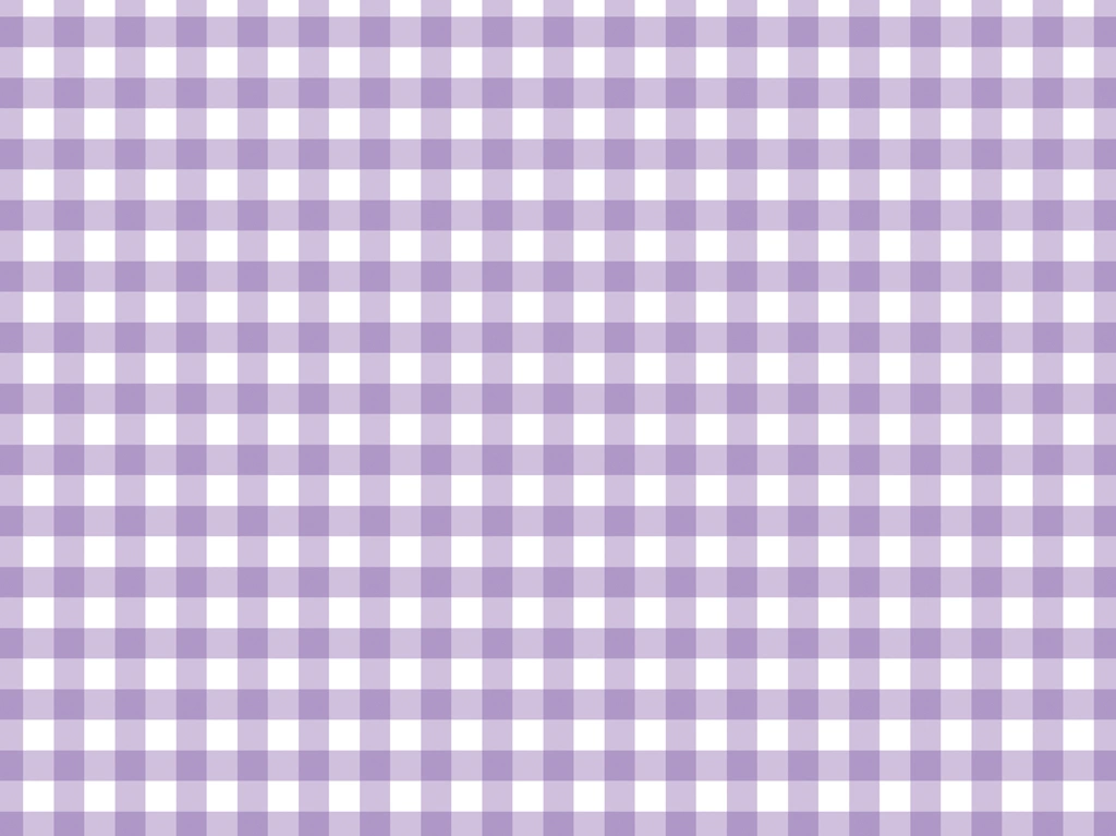 Set of 6 Gingham Pattern Background Illustrations and Vectors | Purple and White