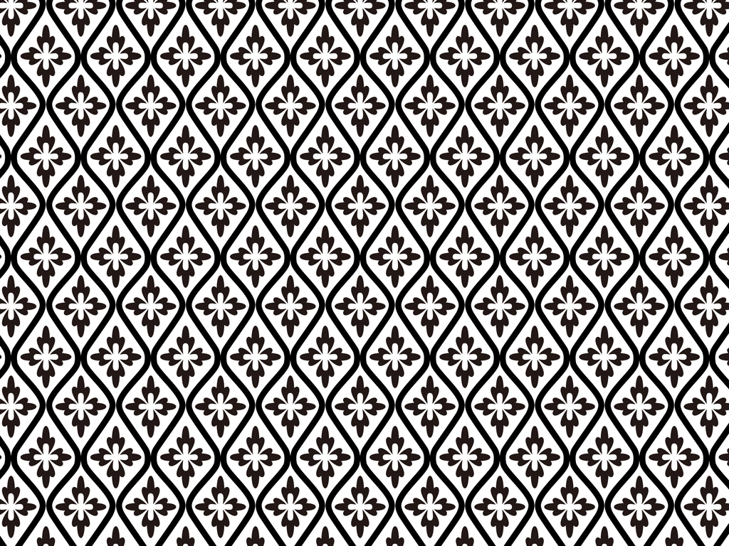 Set of 5 Hanabishi Pattern Background Illustrations and Vectors | Black and Whit