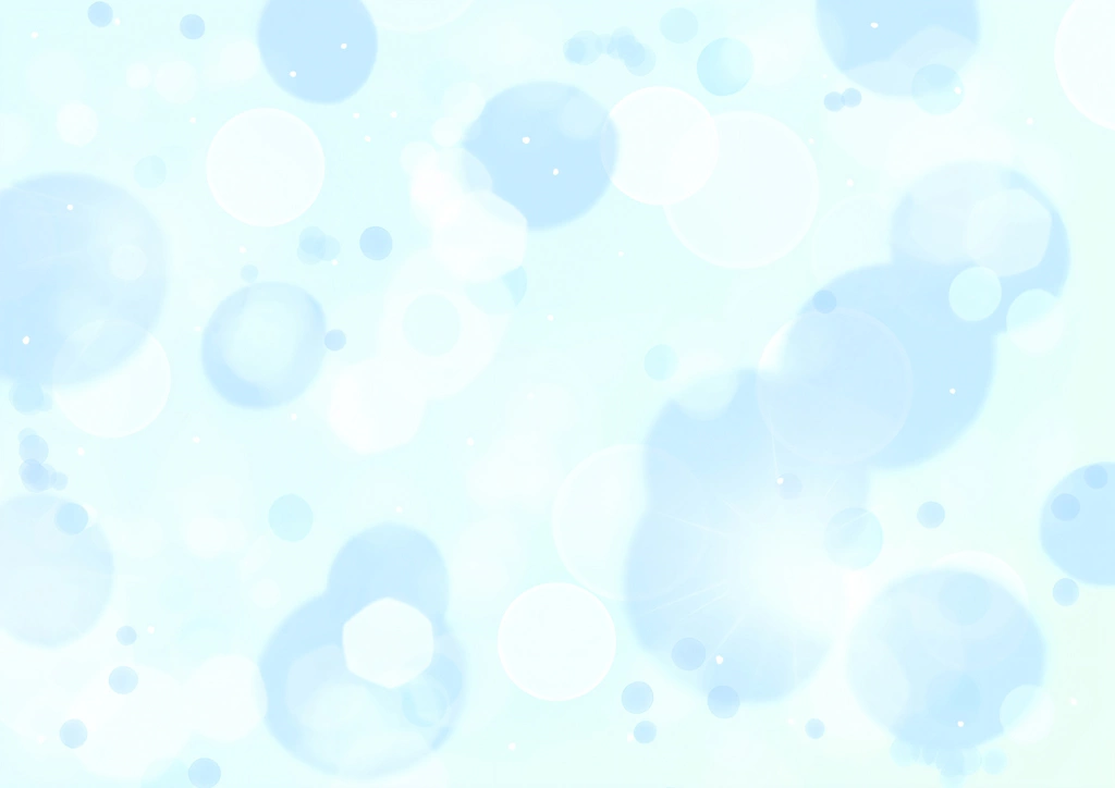 Set of 5 Bokeh Pattern Background Illustrations | Light Blue