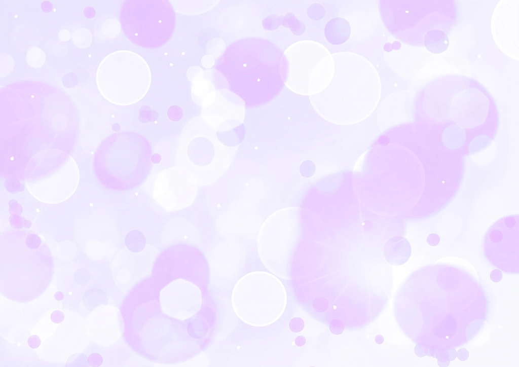 Set of 5 Bokeh Pattern Background Illustrations | Purple