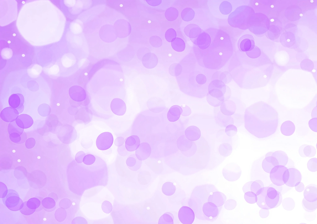 Set of 5 Abstract Bokeh Pattern Background Illustrations | Purple