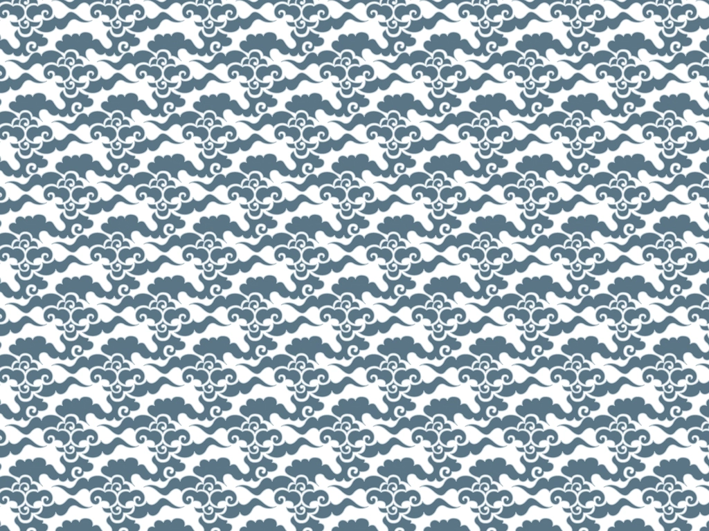 Set of 5 Clouds Pattern Background Illustrations and Vectors | Blue Gray and White