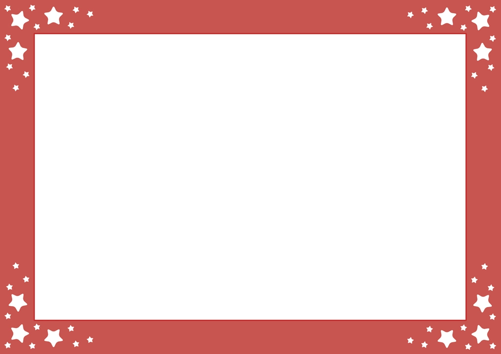 Set of 6 Stars with Frame Background Illustrations and Vectors | Red