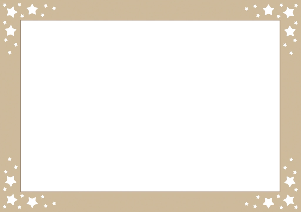 Set of 6 Stars with Frame Background Illustrations and Vectors | Greige
