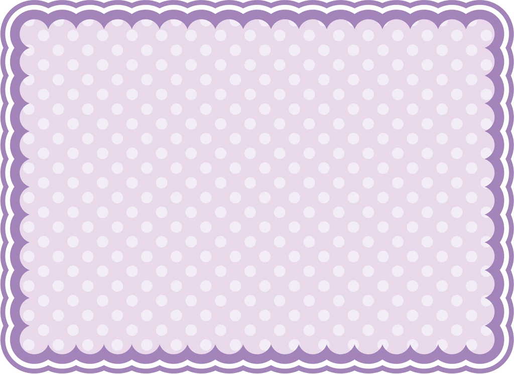 Set of 6 Polka Dot Patern and Frame Background Illustrations and Vectors | Purple