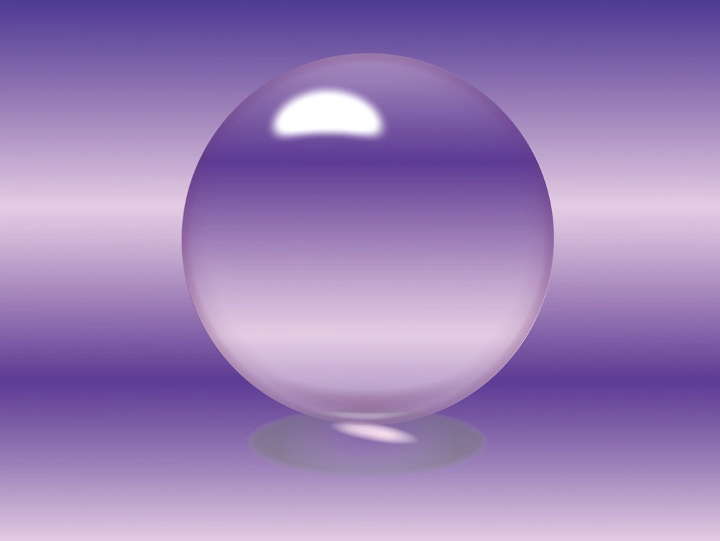 Set of 6 Glass Ball Background Illustrations and Vectors | Purple
