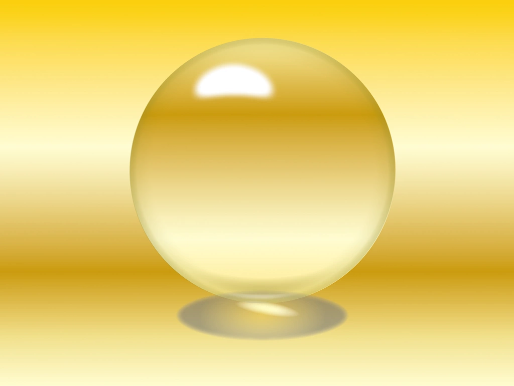 Set of 6 Glass Ball Background Illustrations and Vectors | Yellow