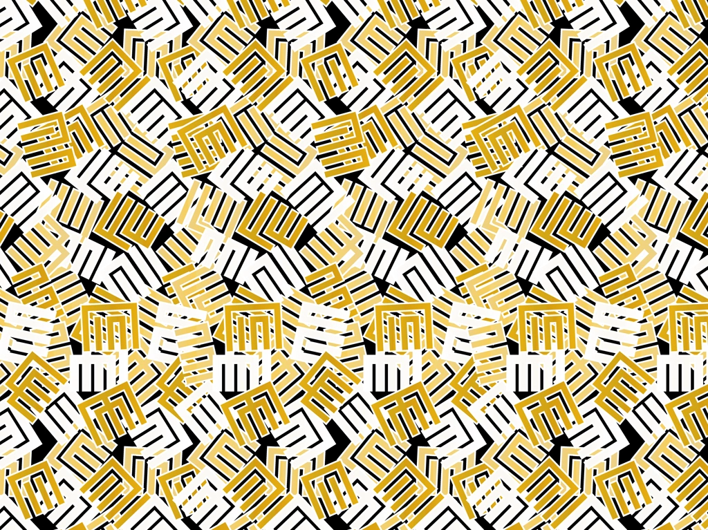 Set of 5 Genji-Kô Pattern Background Illustrations and Vectors | Golden