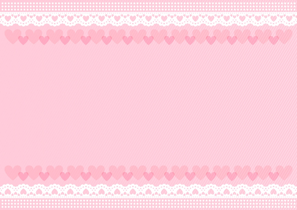 Set of 5 Lace and Hearts Frame Background Illustrations and Vectors | Light Pink
