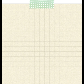 3種類のテープで貼られたメモ用紙の背景イラストとベクター