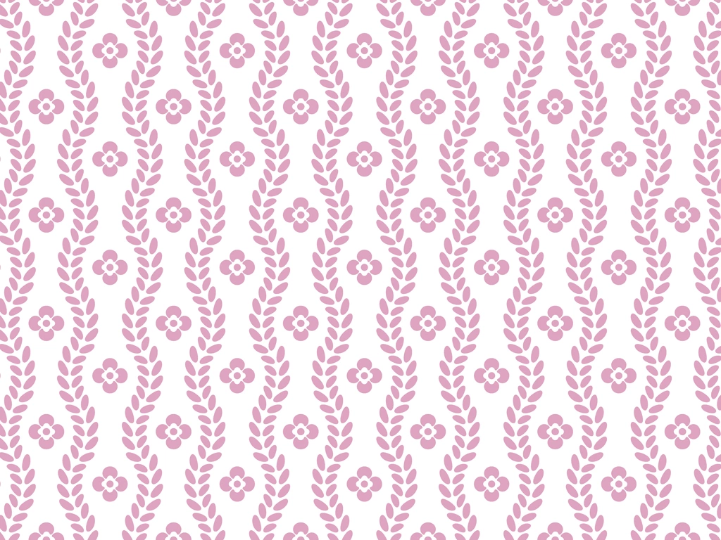 6種類の花菱立涌文様の背景イラストとベクター | ピンク色と白色