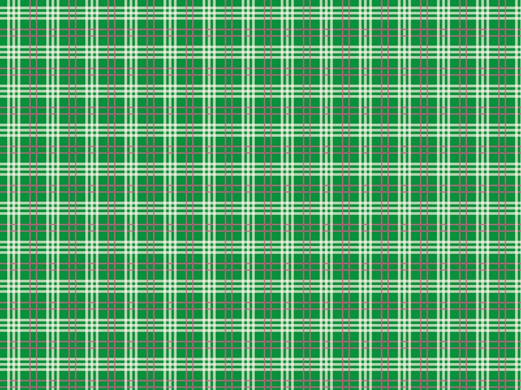 Set of 6 Tartan Plaid Background Illustrations and Vectors | Green, White and Pink