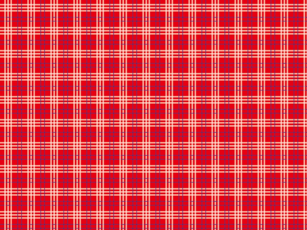Set of 6 Tartan Plaid Background Illustrations and Vectors | Red, White and Blue