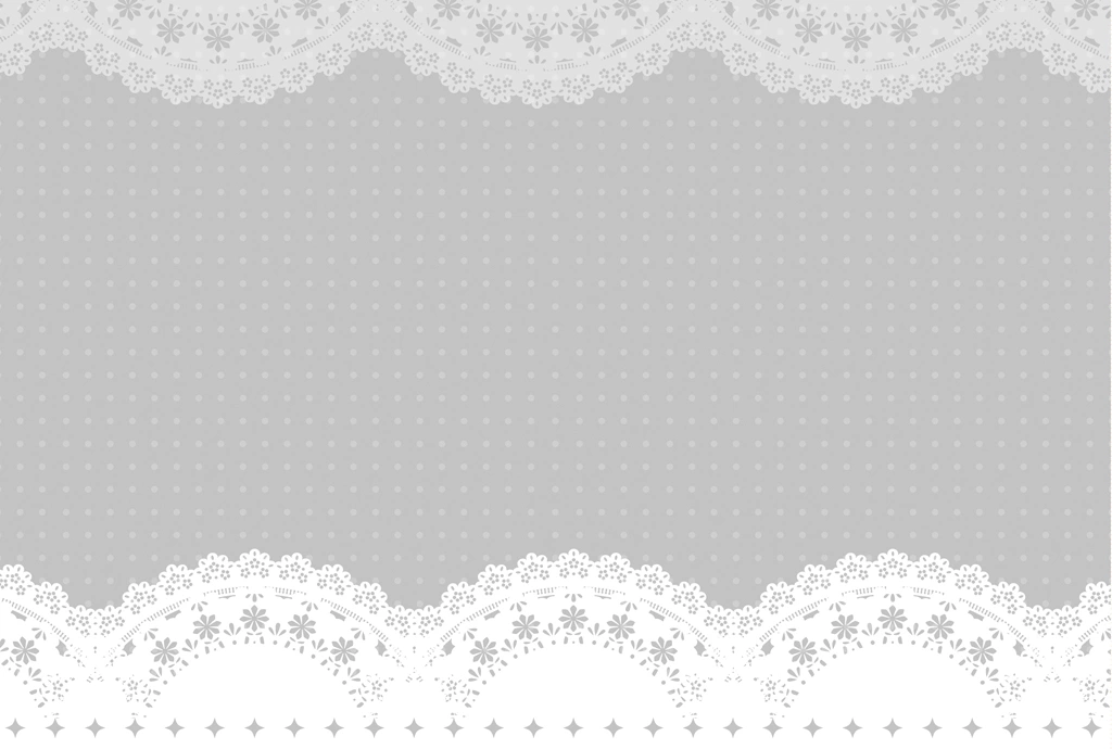 Set of 6 Polka Dot Pattern with Lace Frame Background Illustrations and Vectors | Gray