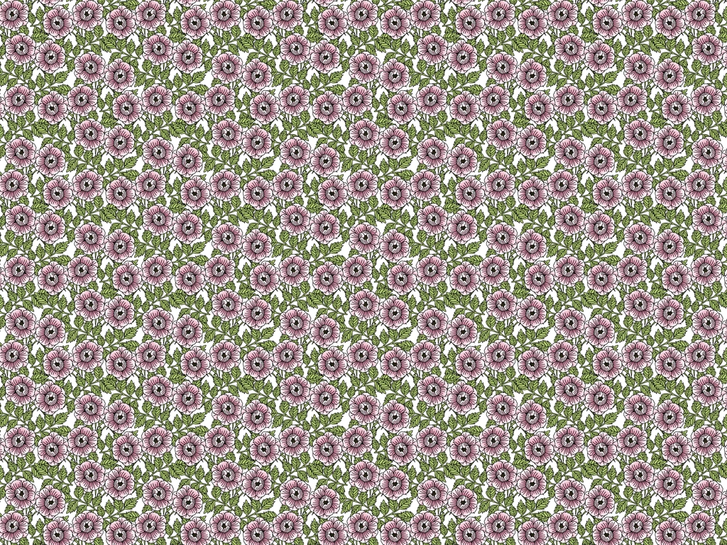 Set of 5 Floral Pattern Background Illustrations and Vectors | Pink
