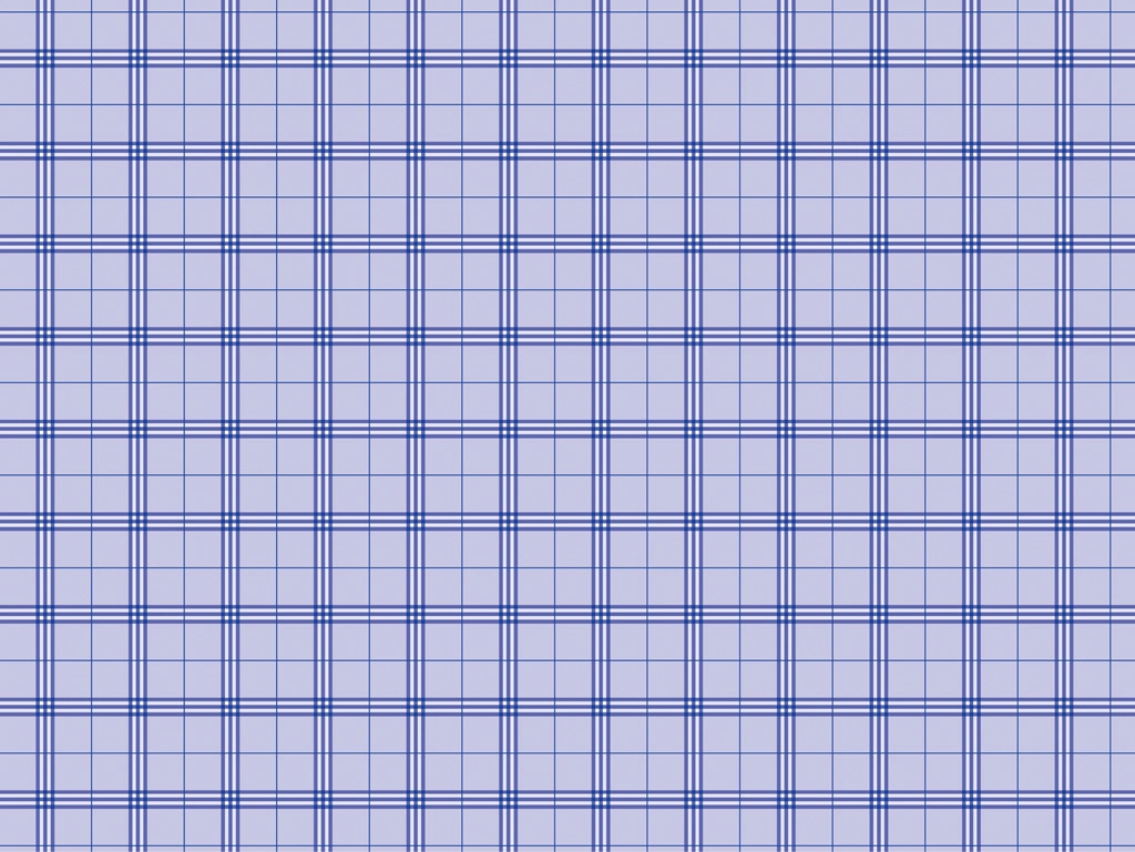 6種類のバーバリーチェック柄模様の背景イラストとベクター | 青色