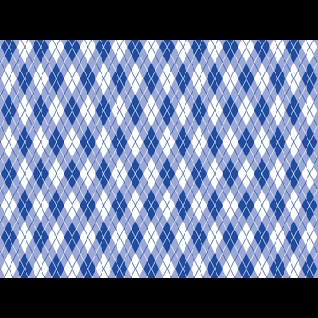 6種類のアーガイルチェック柄模様の背景イラストとベクター