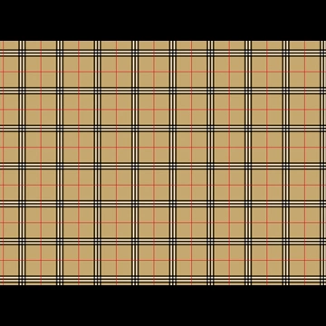 4種類のバーバリーチェック柄の背景イラストとベクター