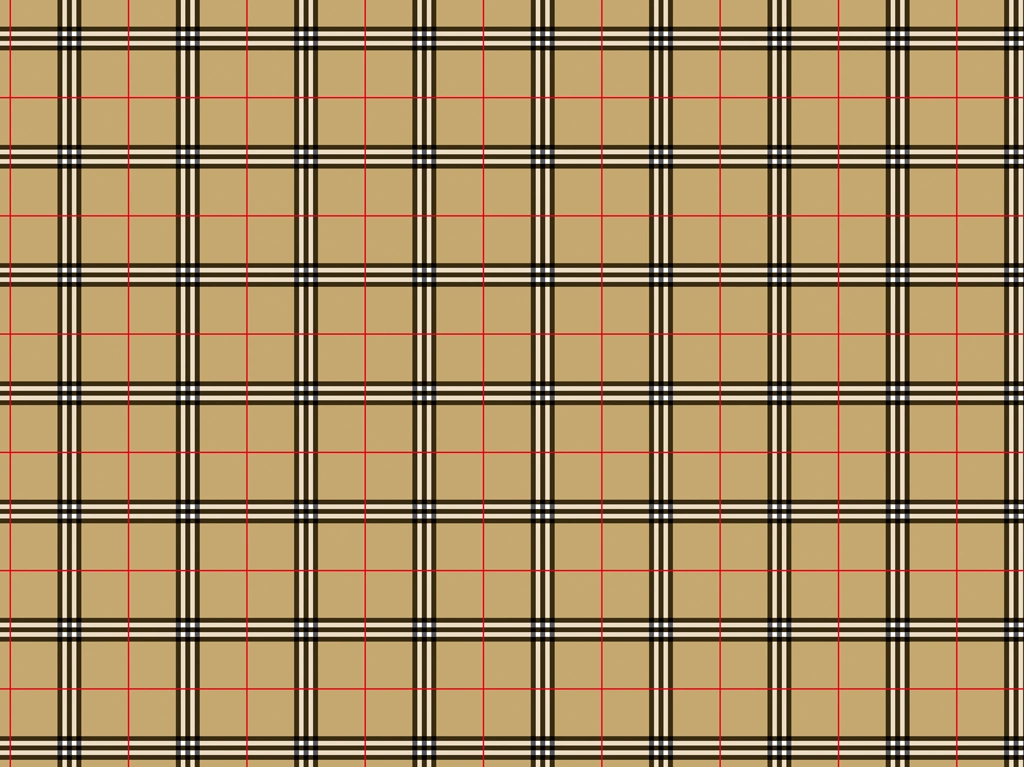 Set of 4 Burberry Check Pattern Background Illustrations and Vectors | Khaki