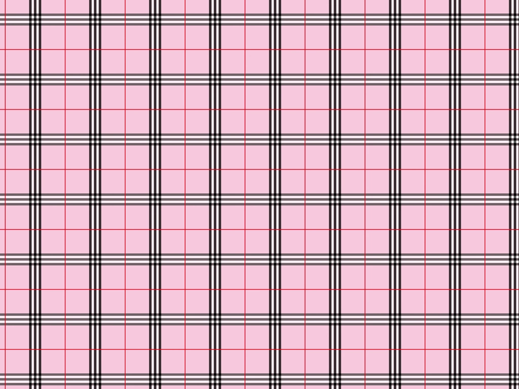Set of 4 Burberry Check Pattern Background Illustrations and Vectors | Pink