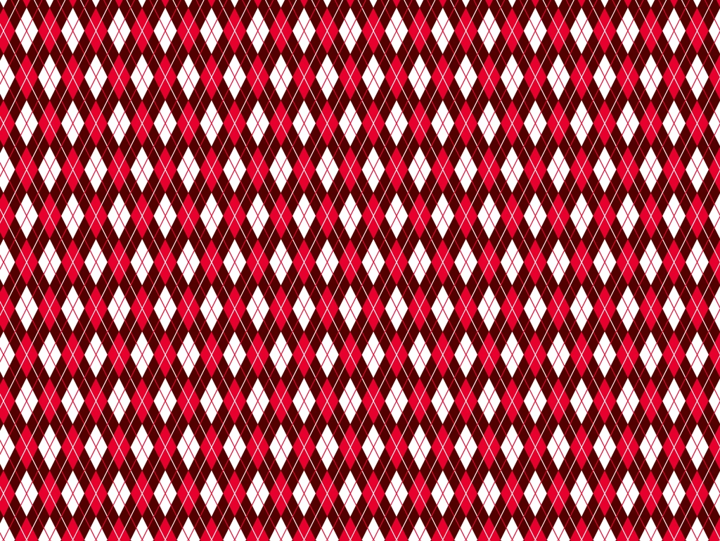 Set of 5 Argyle Check Pattern Background Illustrations and Vectors | Red and White