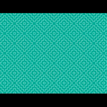 6種類の柿の花文様の背景イラストとベクター